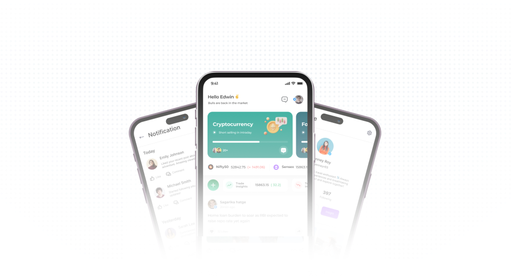 Milliondots App Mockup